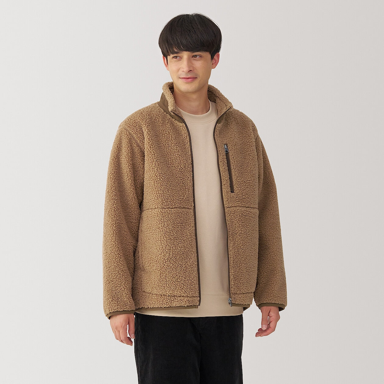 Recycled Boa Fleece Jacket