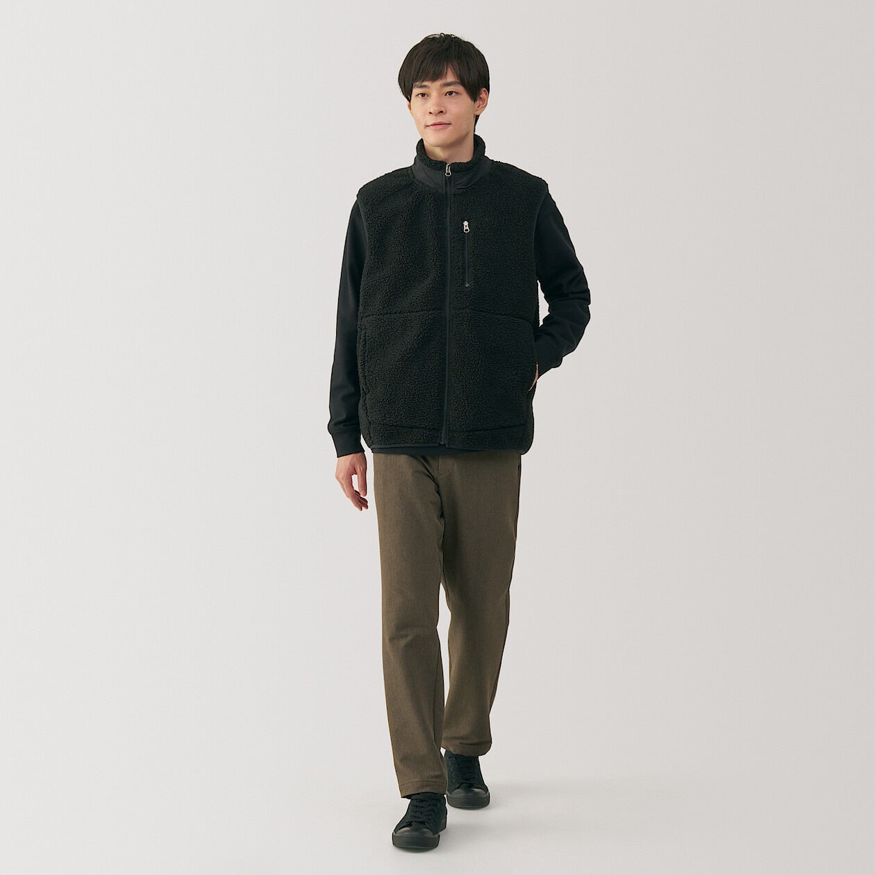 Recycled Boa Fleece Vest