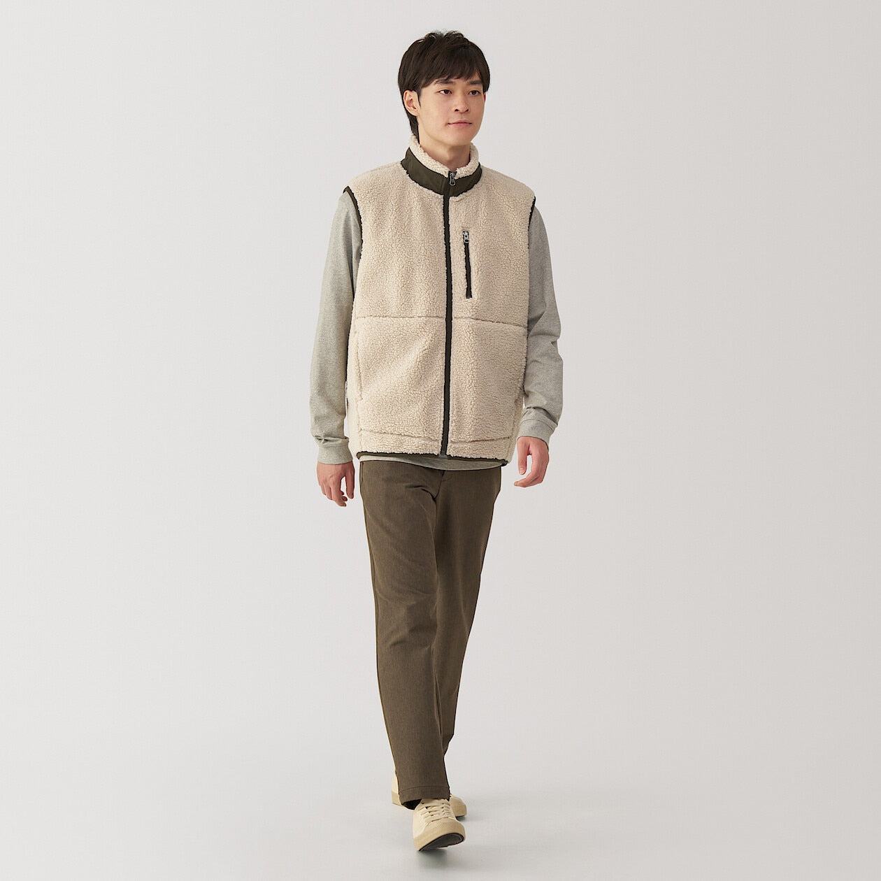 Recycled Boa Fleece Vest