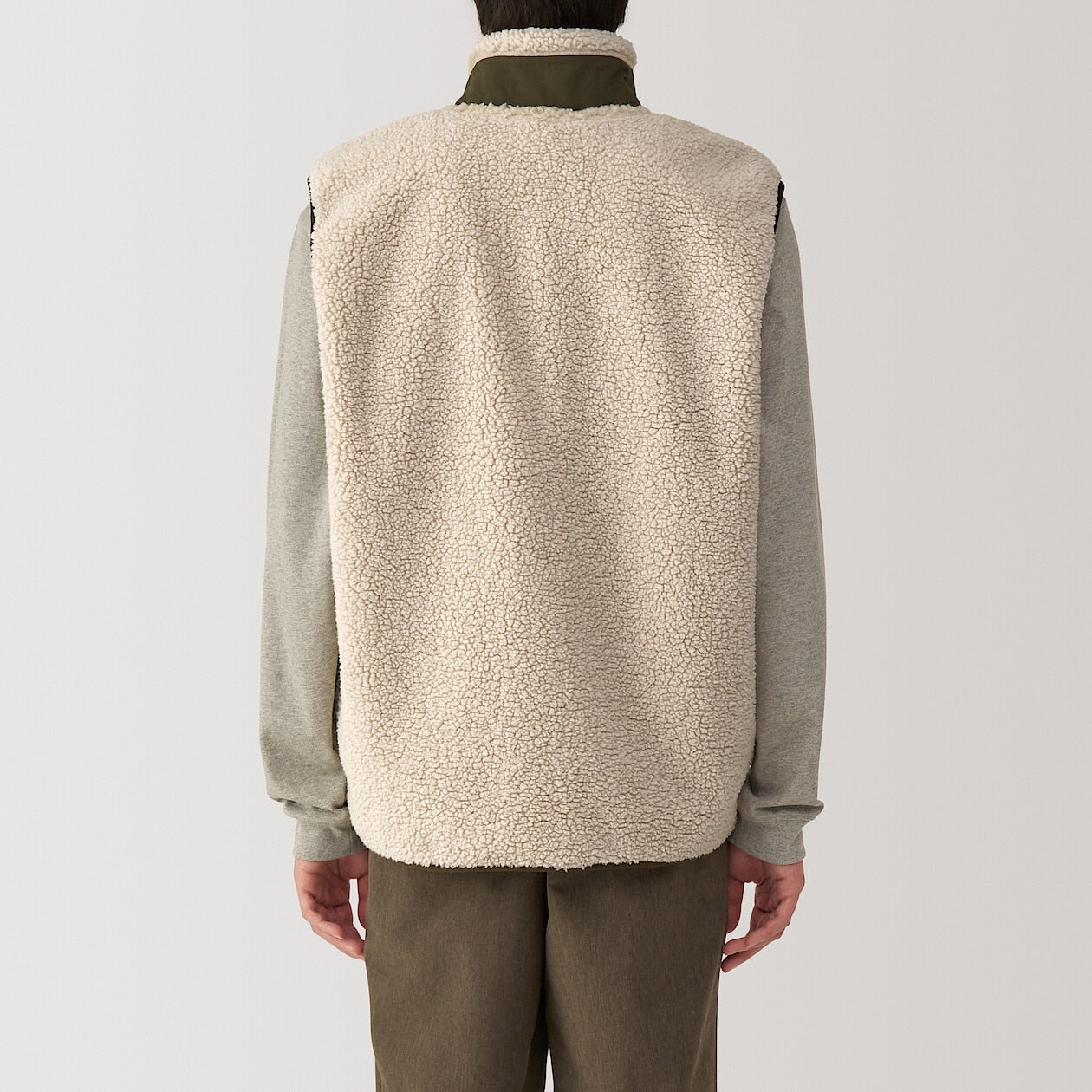 Recycled Boa Fleece Vest