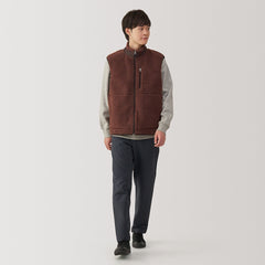Recycled Boa Fleece Vest