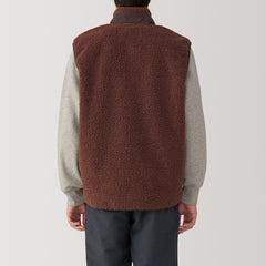 Recycled Boa Fleece Vest