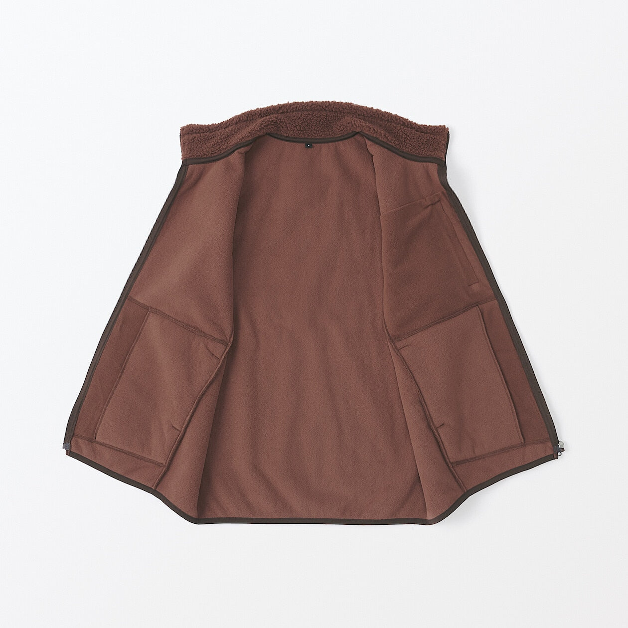 Recycled Boa Fleece Vest