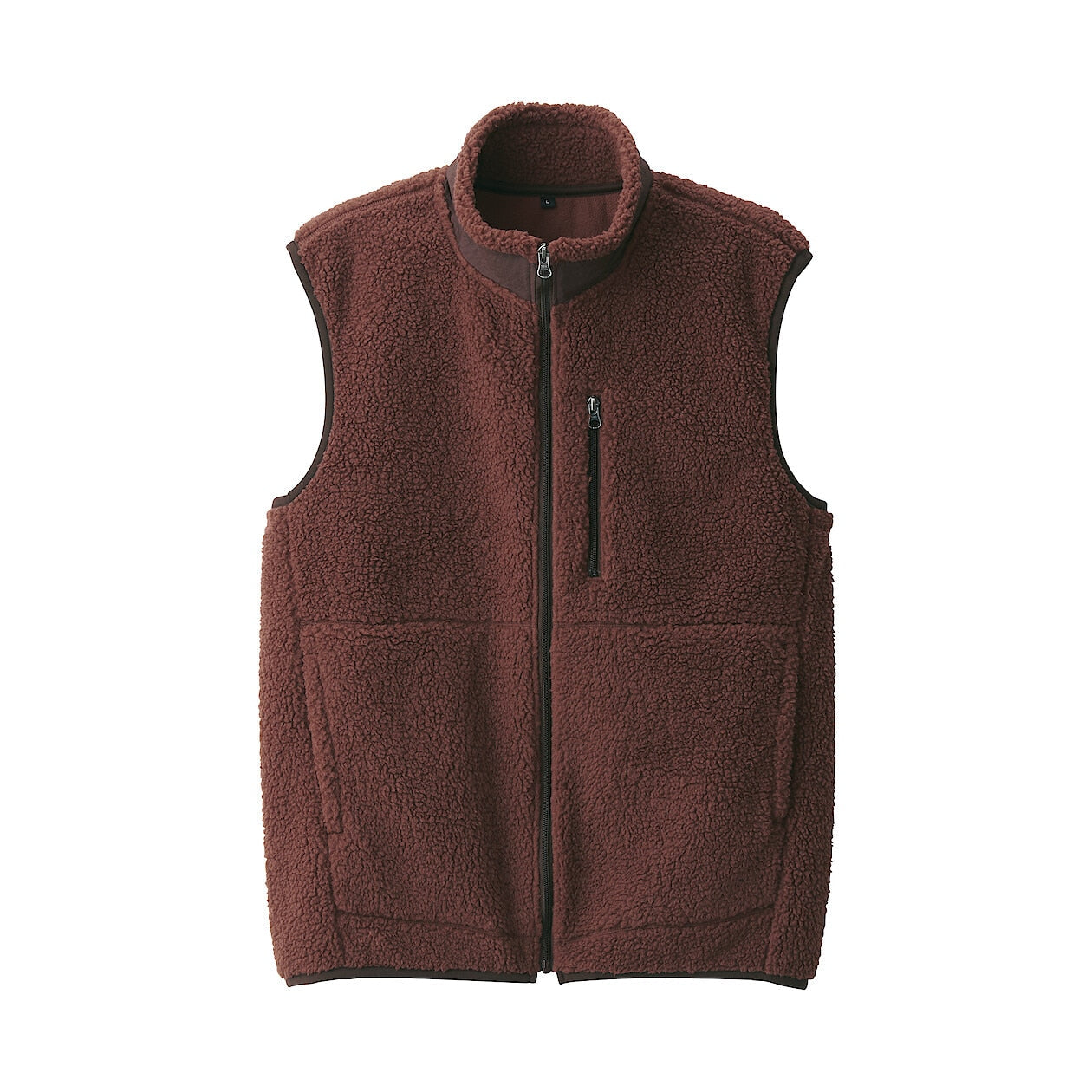Recycled Boa Fleece Vest