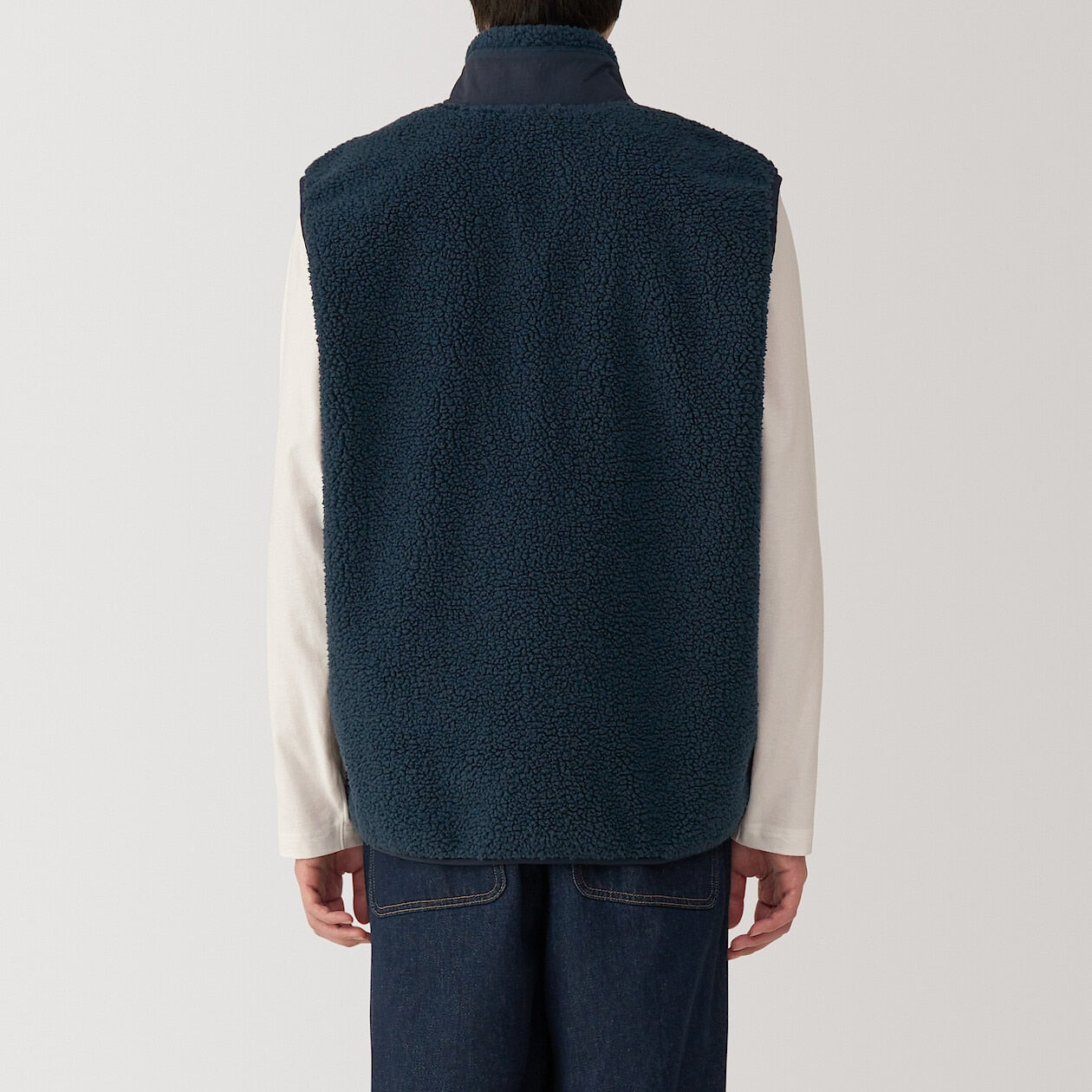 Recycled Boa Fleece Vest