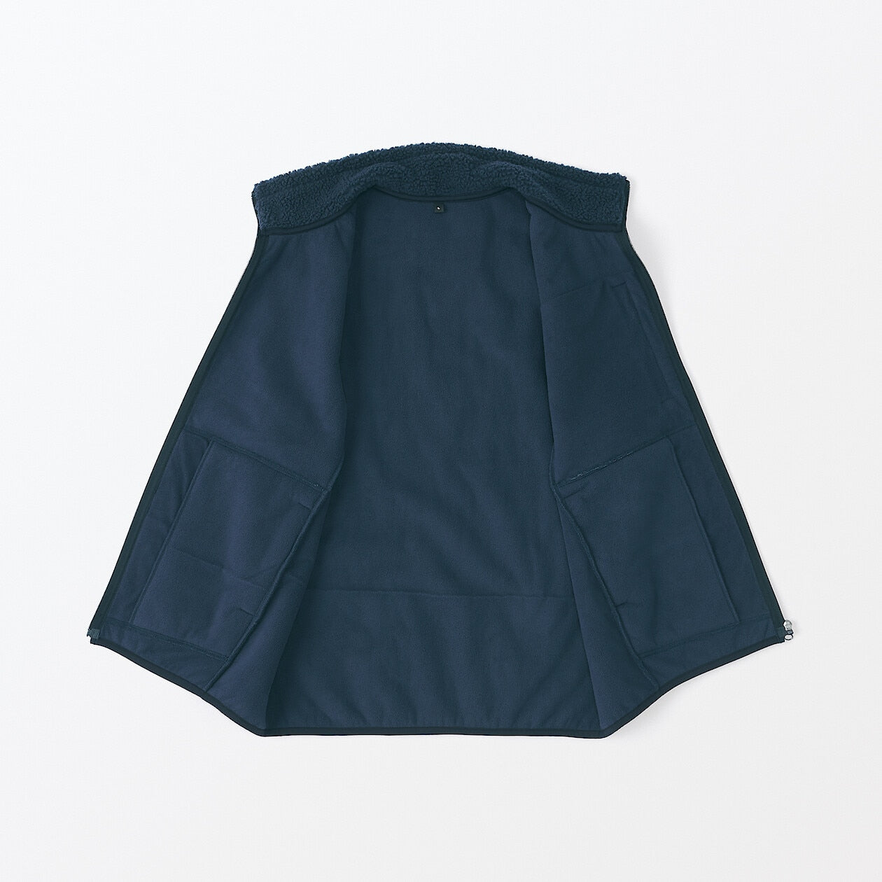 Recycled Boa Fleece Vest