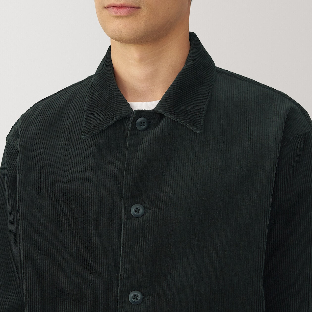 Kapok Blend Corduroy Jacket