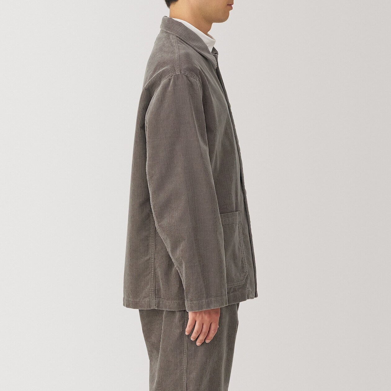 Kapok Blend Corduroy Jacket