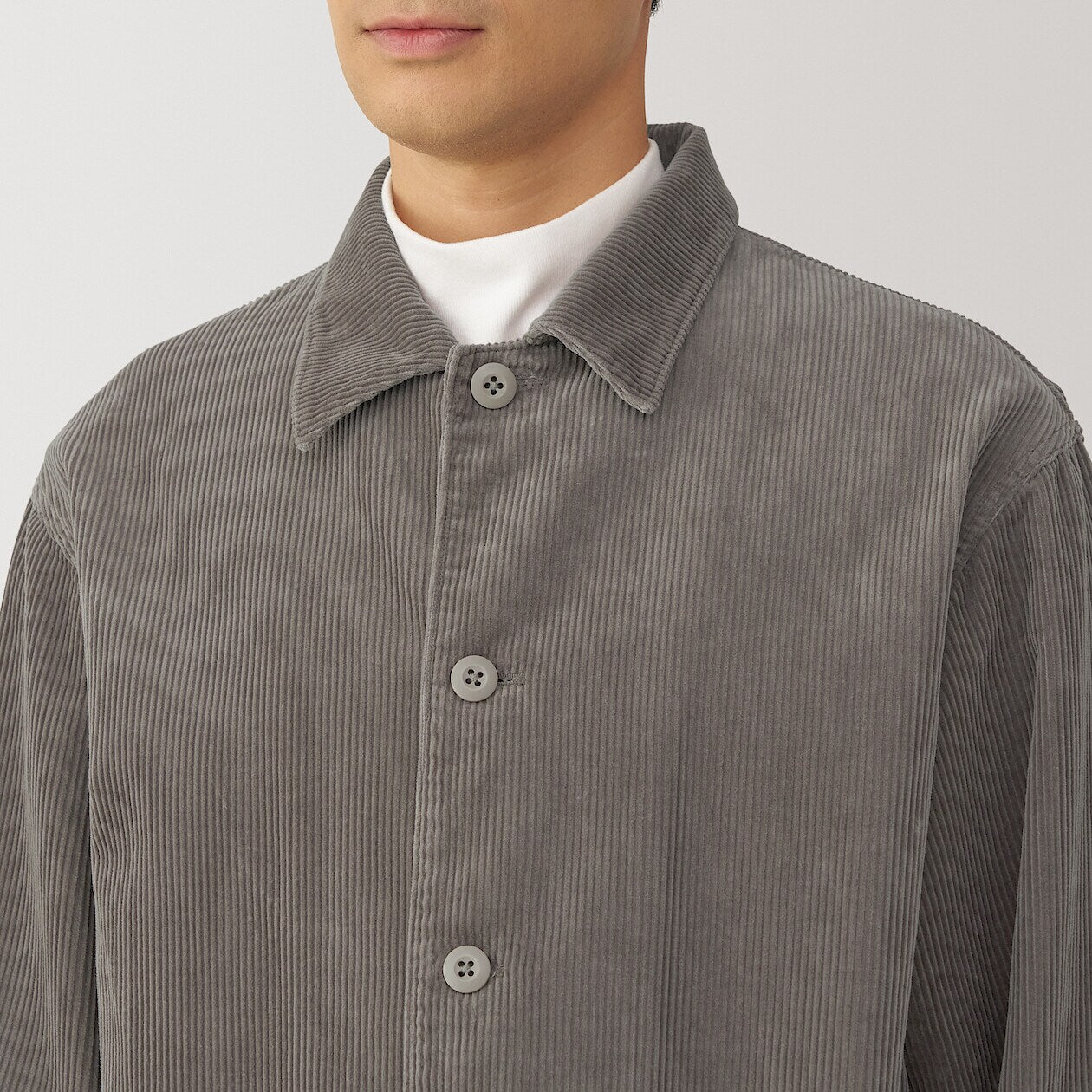 Kapok Blend Corduroy Jacket
