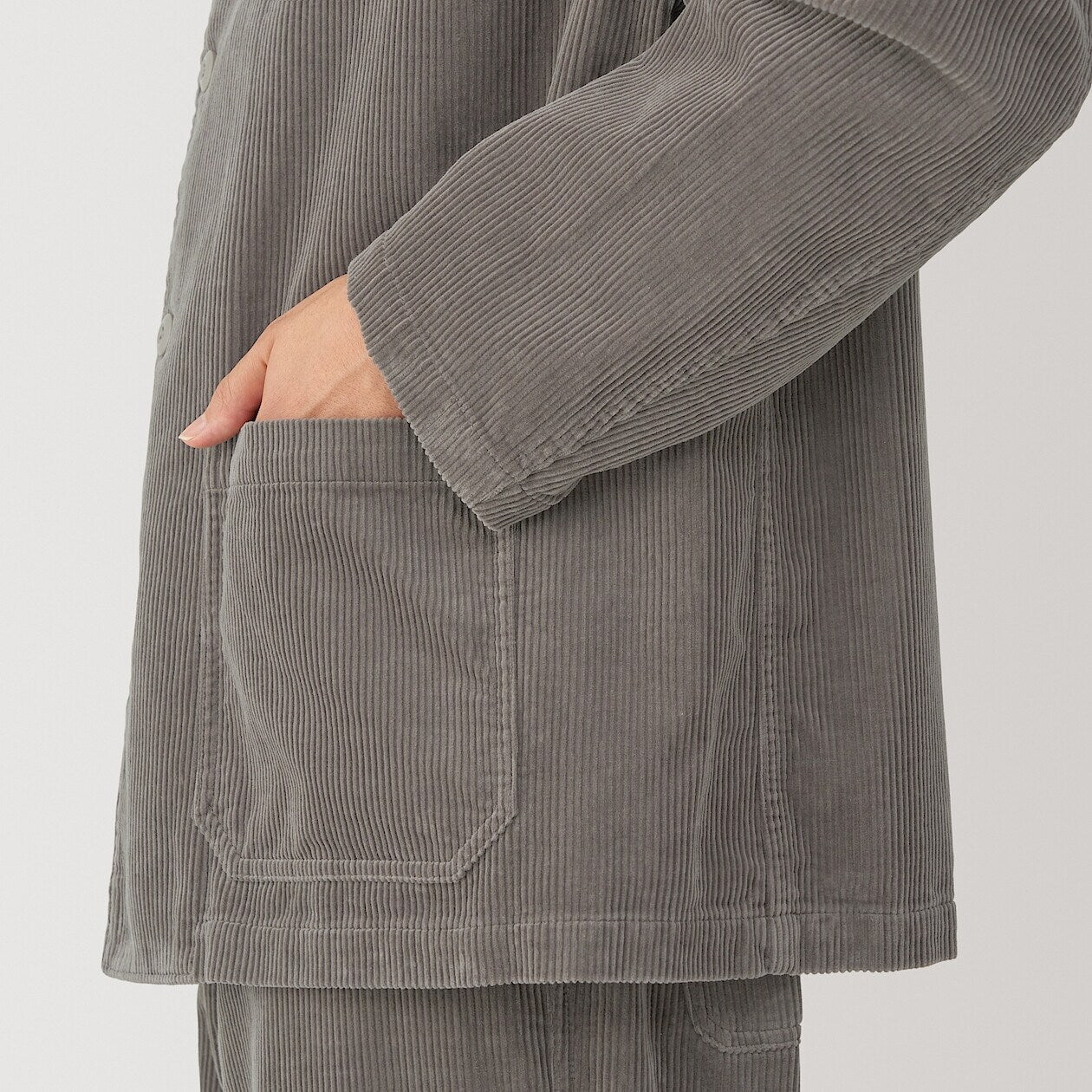 Kapok Blend Corduroy Jacket