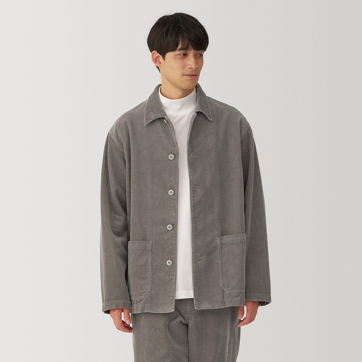 Kapok Blend Corduroy Jacket
