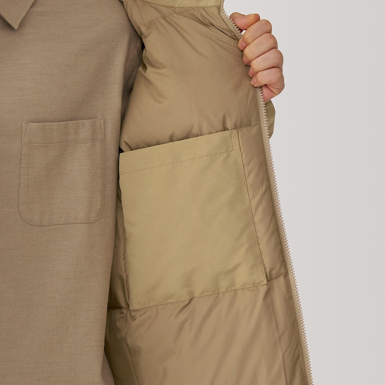 Water Repellent Down Coat