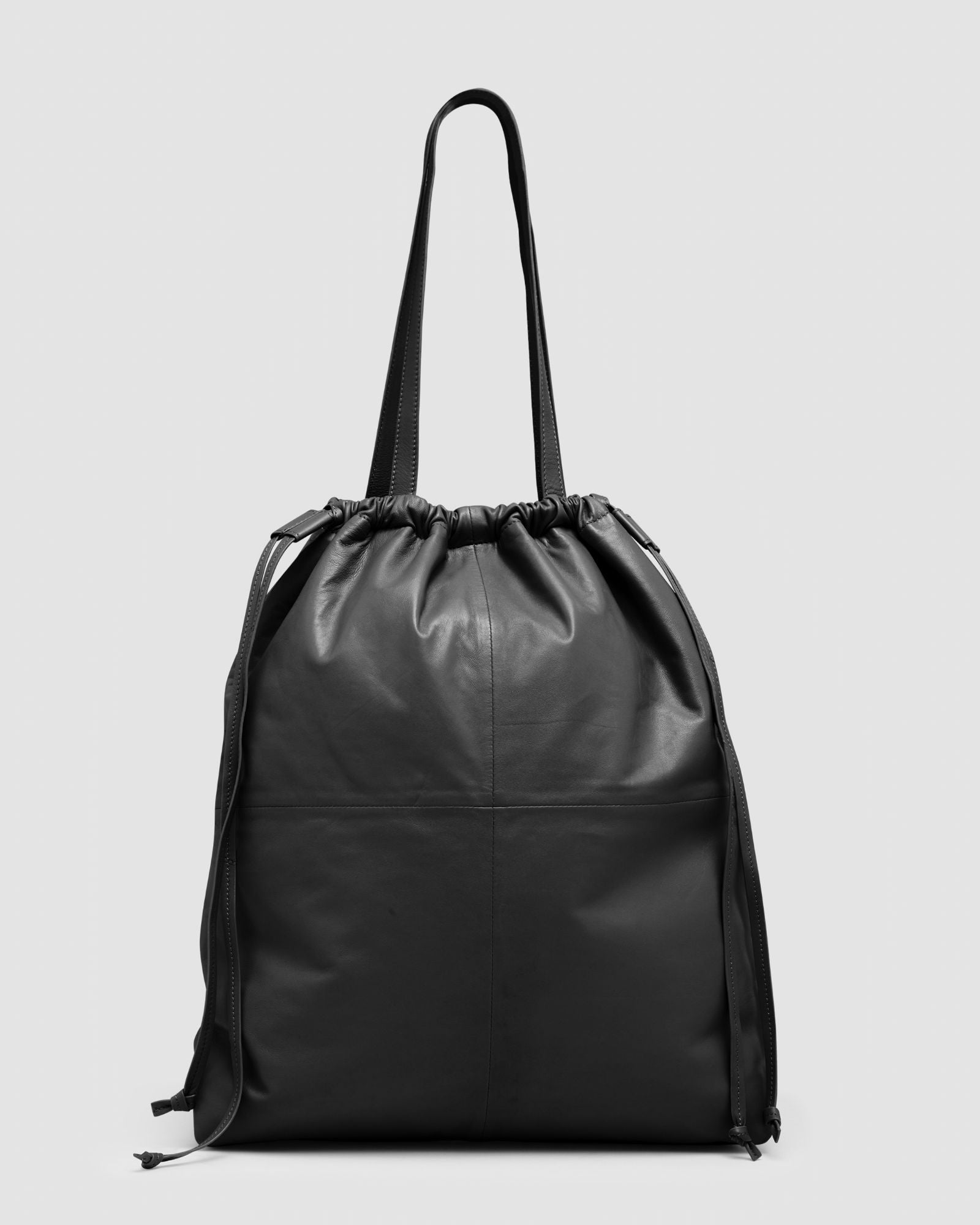 Misha Leather Tote Bag