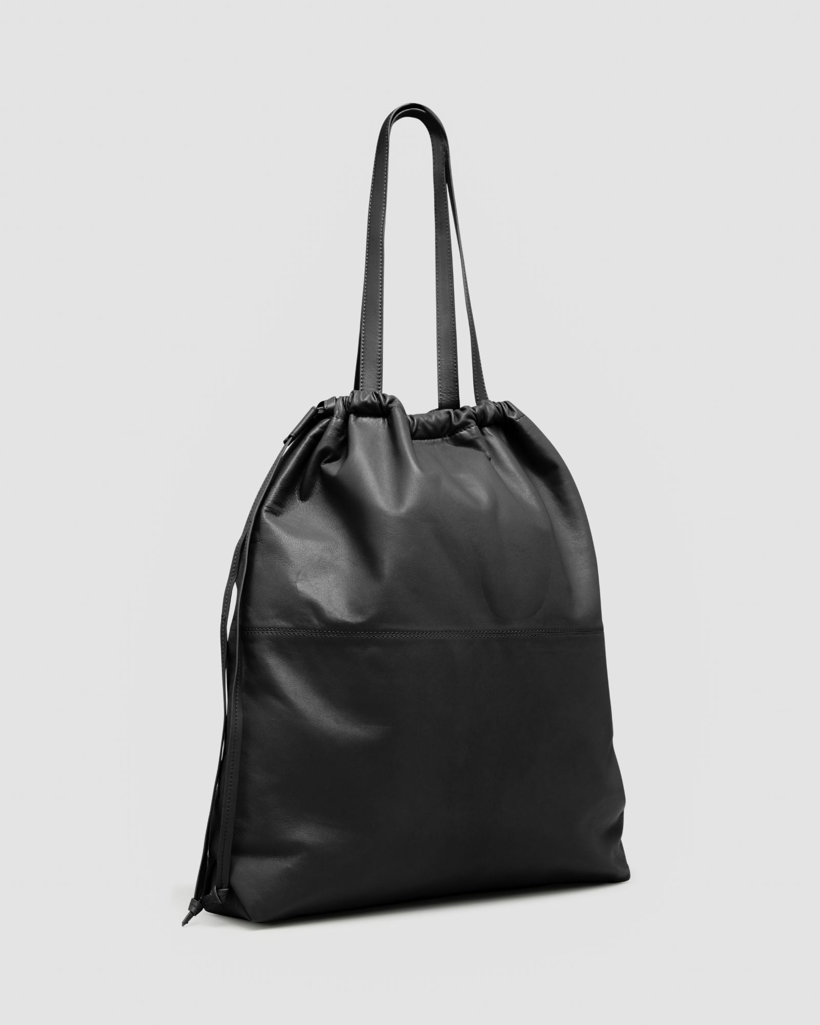 Misha Leather Tote Bag