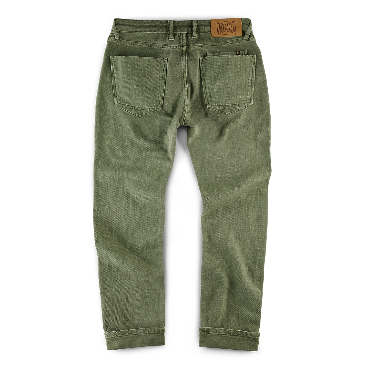 Brandon Overdyed Jean Army Green