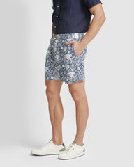 Tom Linen Cotton Printed Short