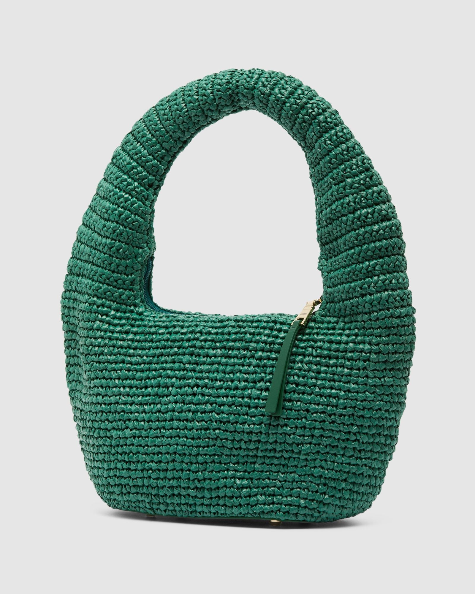 Nina Raffia Shoulder Bag