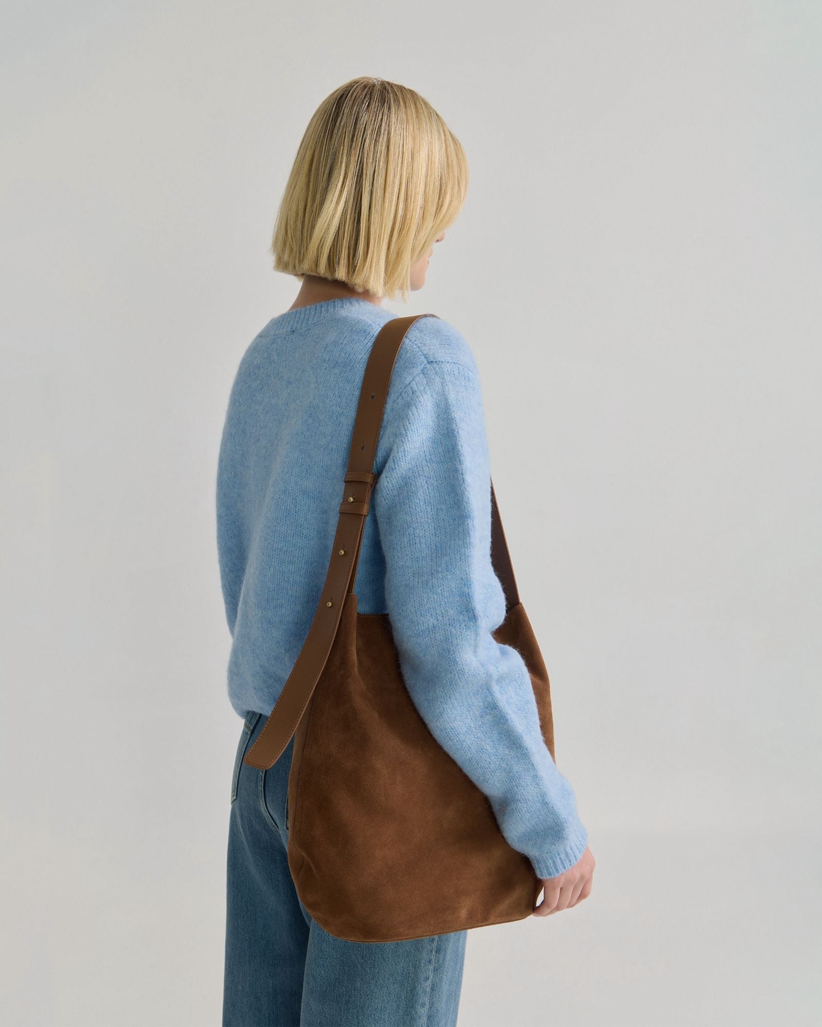 Simone Suede Hobo