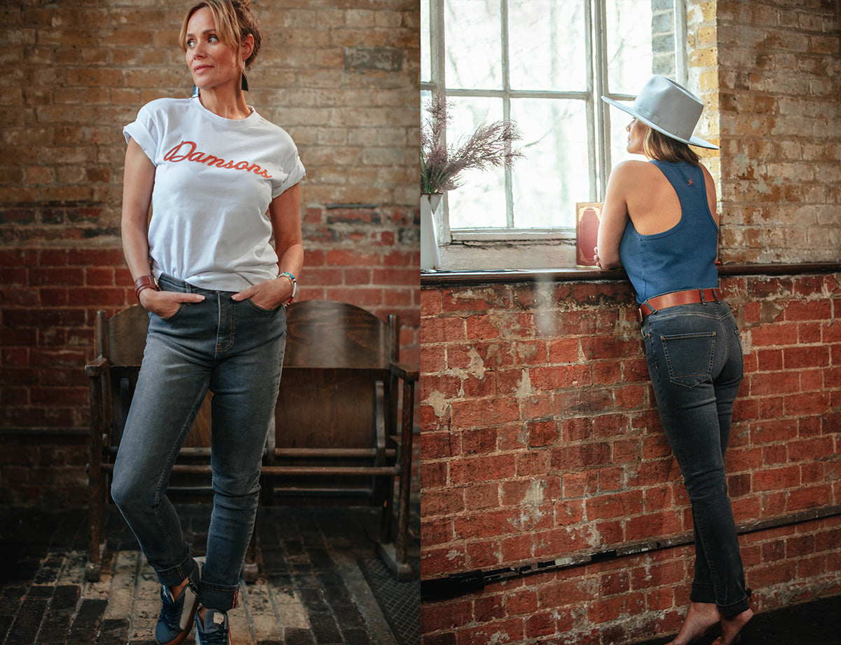 Damsons Jett Jeans Grey