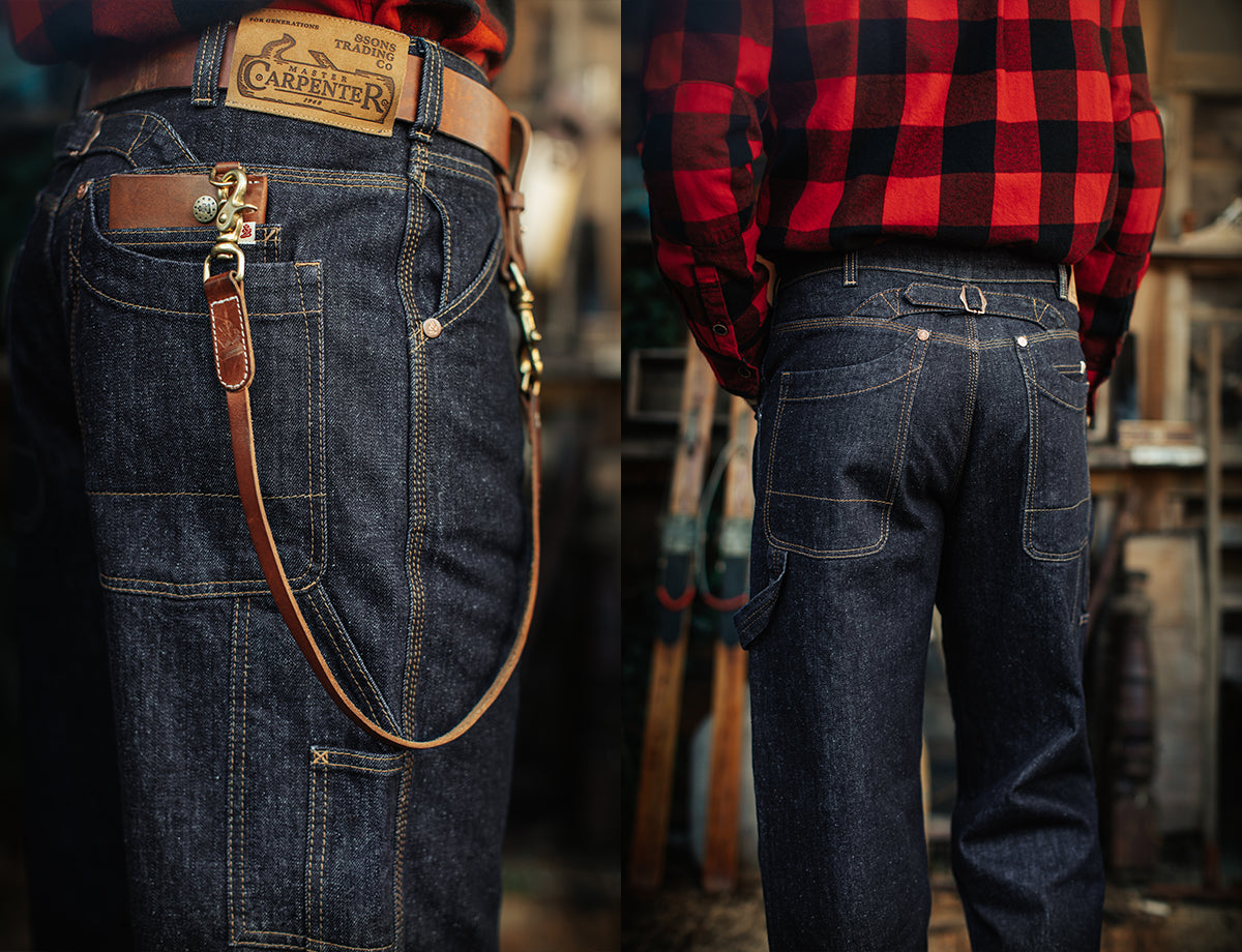 &SONS Master Carpenter Indigo Denim Jean