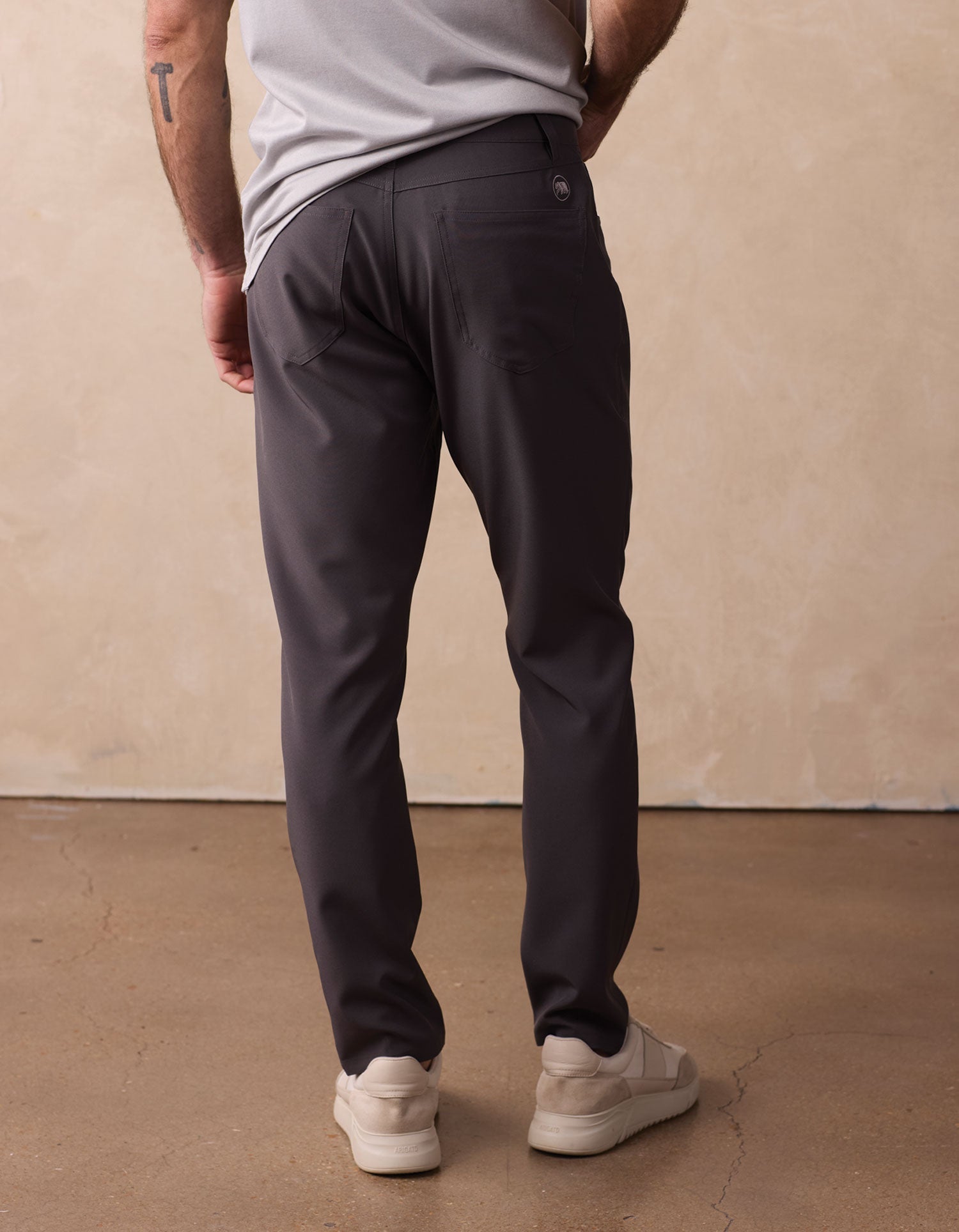 Hybrid Pant in Steel
