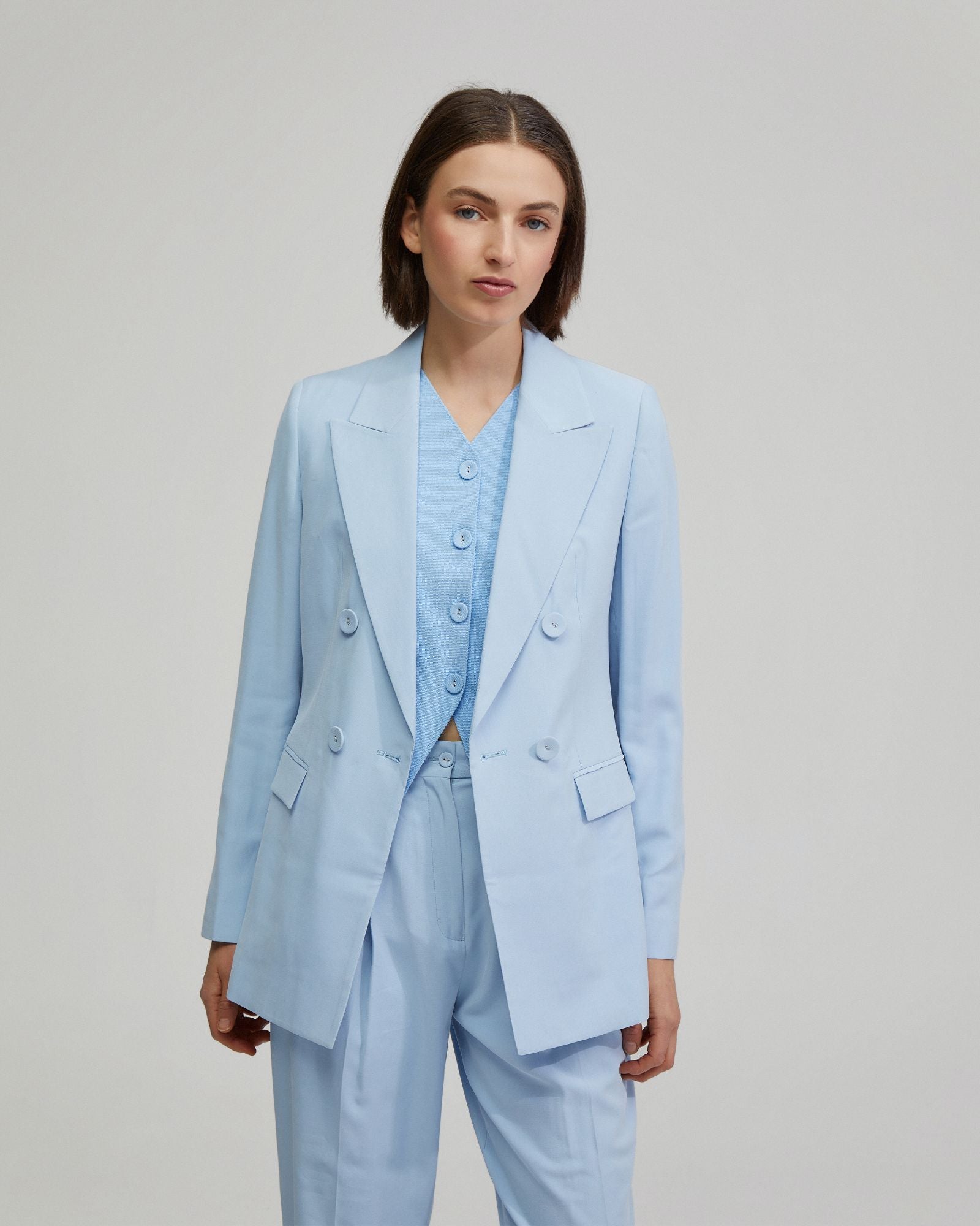 Jenna Eco Double Breasted Blazer