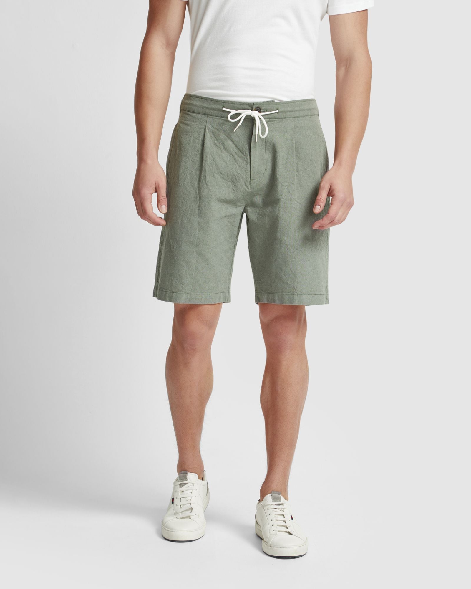 Barney Linen Blend Shorts