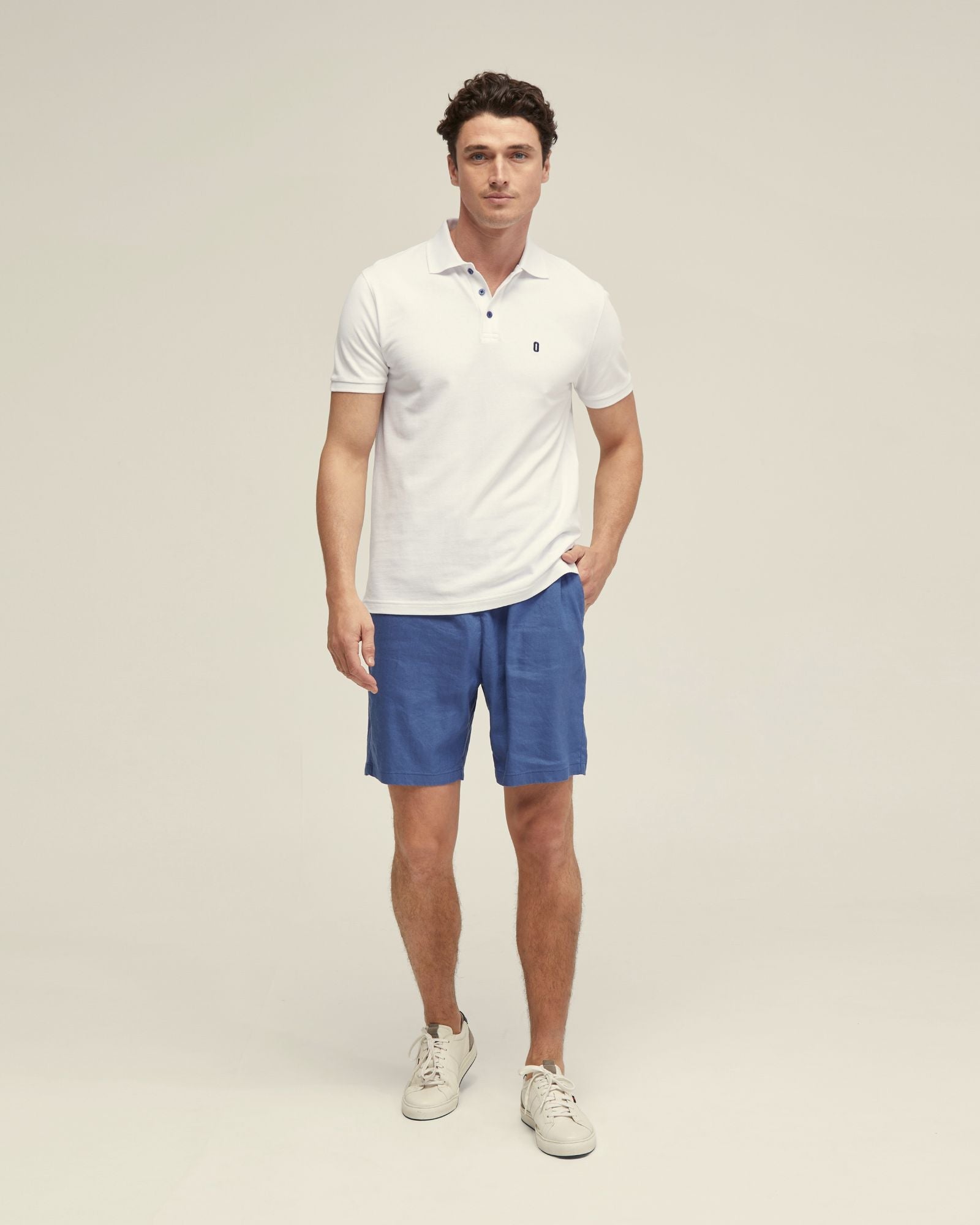 Rufus Linen Pull On Shorts