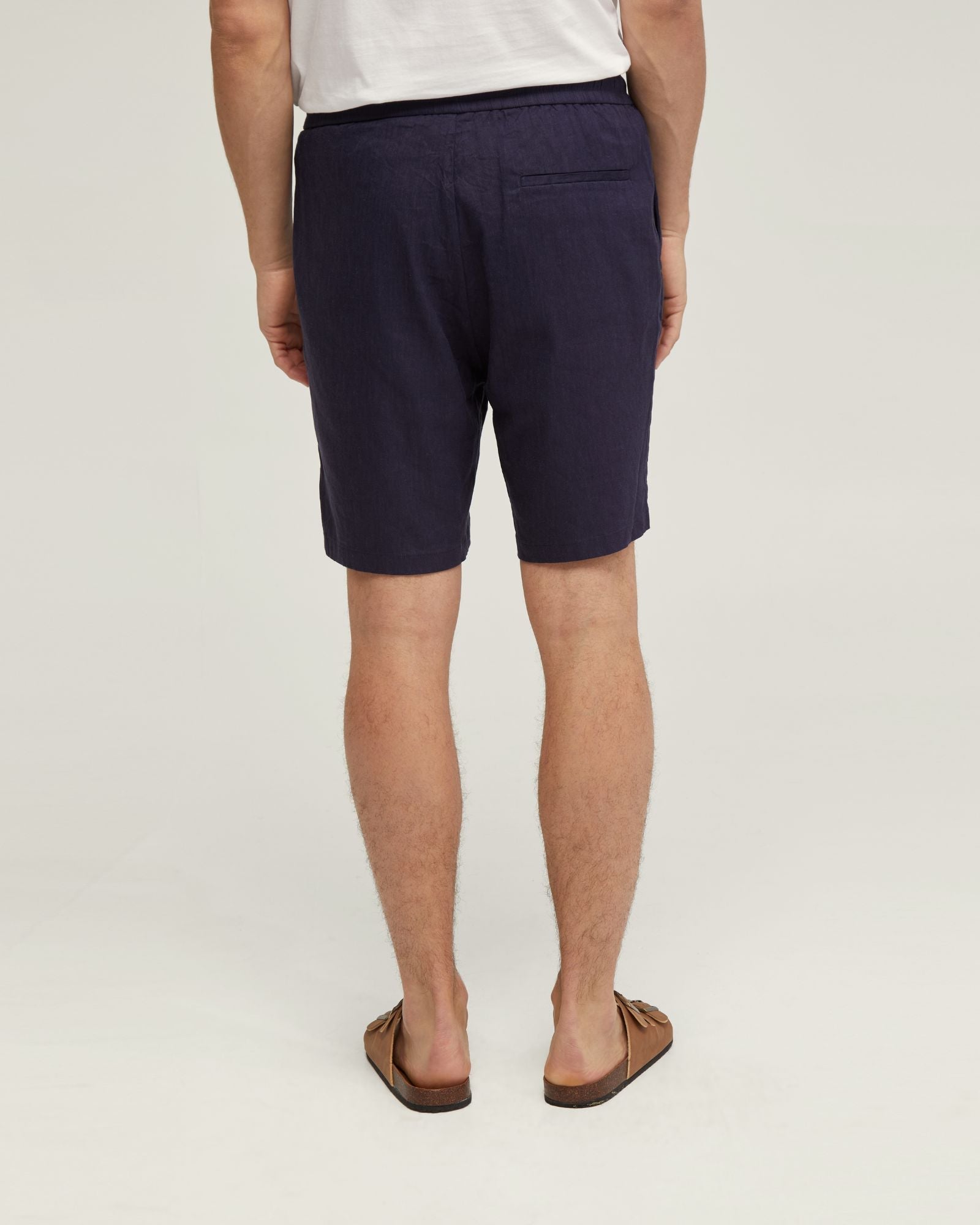 Rufus Linen Pull On Shorts
