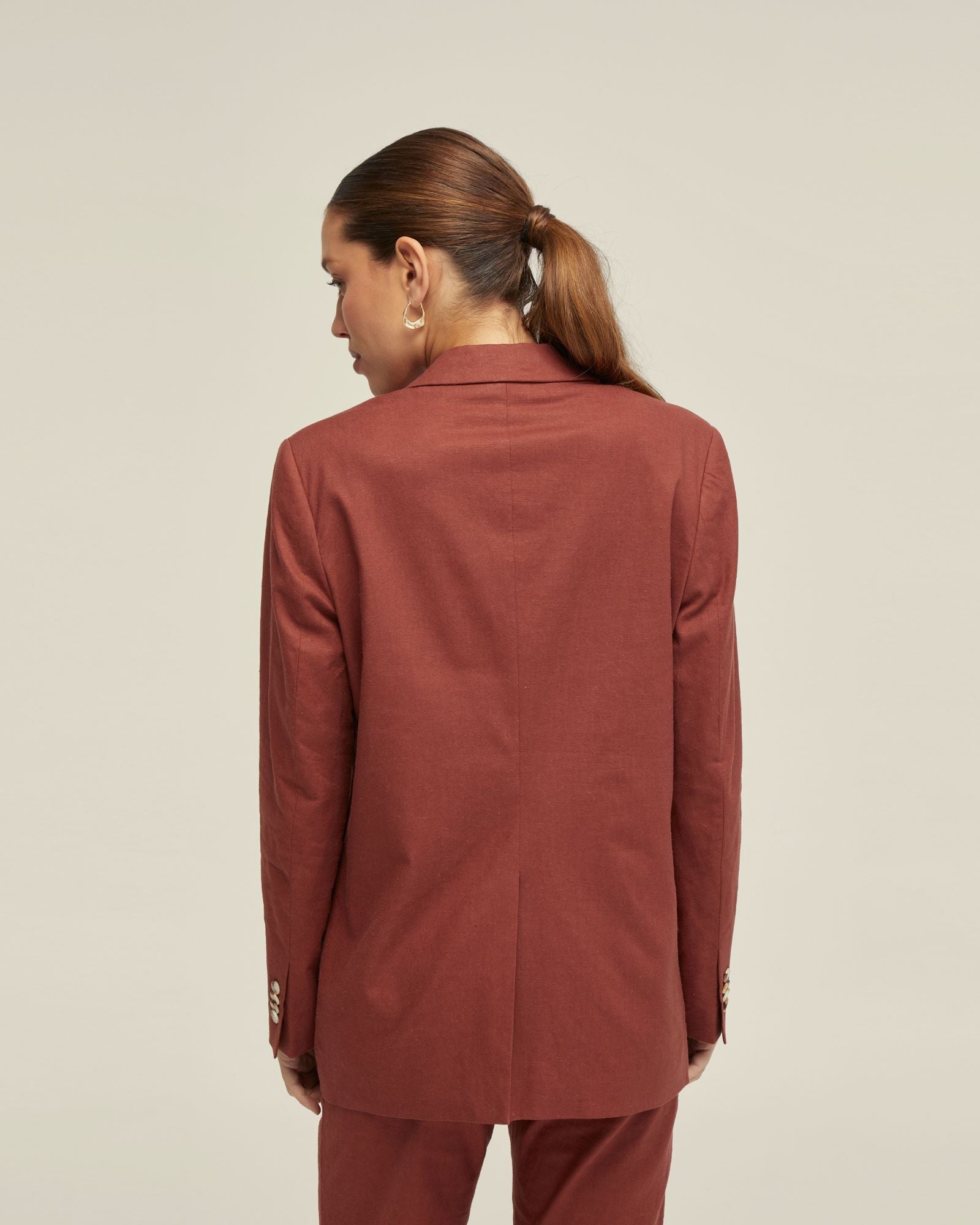 Willow Oversized Linen Jacket