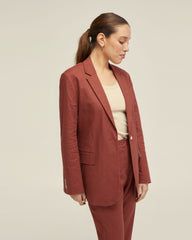 Willow Oversized Linen Jacket