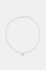 Micro Polished Starburst Rope Necklace - 15mm