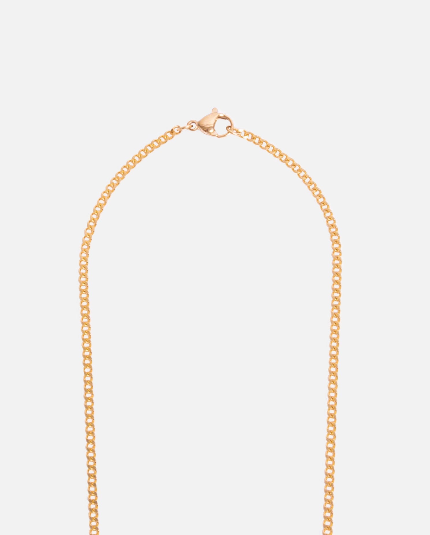 Beware Bone Necklace - Gold
