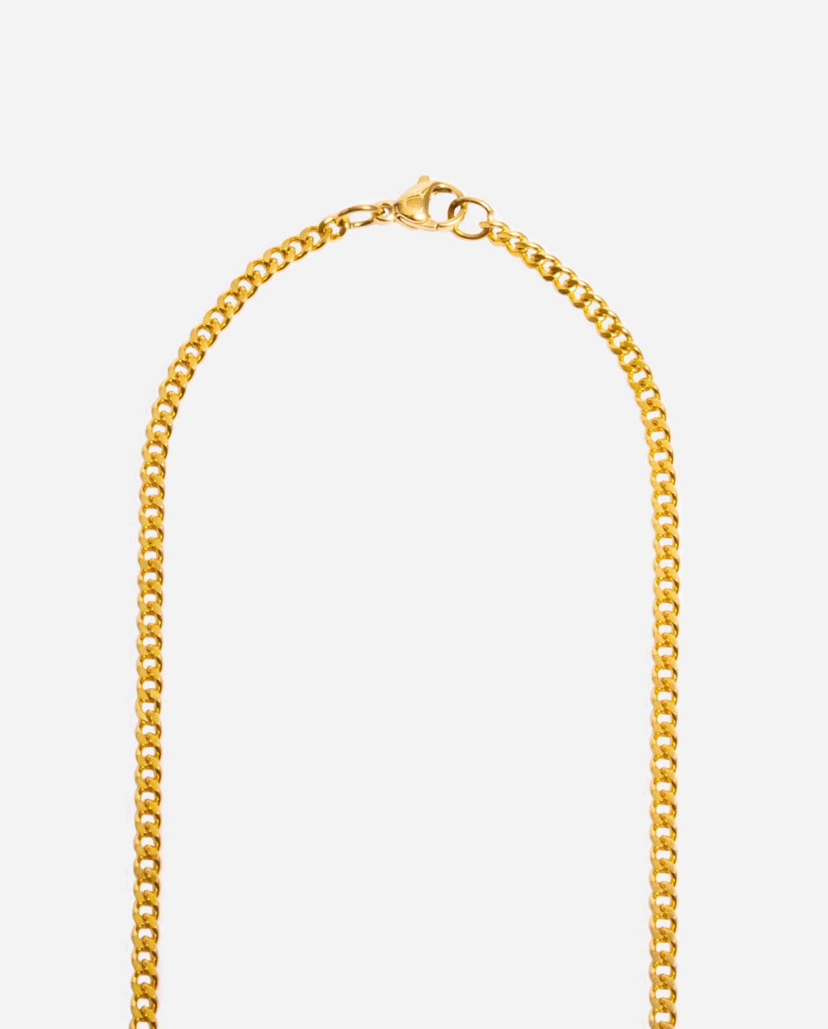 Paper Clip Necklace - Gold